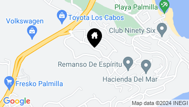 Map of Las Residencias 2, San Jose Corridor