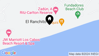 Map of Reserve West Enclave, Residence 7 Ritz Carlton, San Jose del Cabo