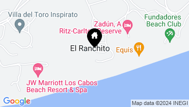 Map of West Enclaves 9, San Jose del Cabo