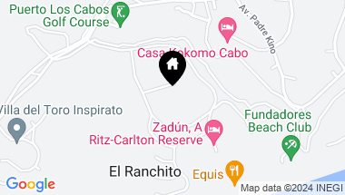 Map of Ritz Carlton Residence, North Enclaves Building E, San Jose del Cabo