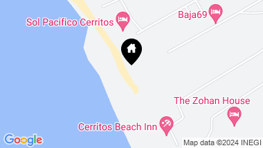 Map of Cerritos Beach Lots, Pacific
