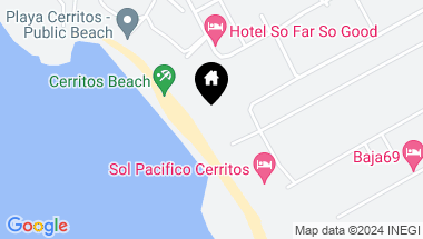 Map of Beachfront Mawa Lot 1, Pacific