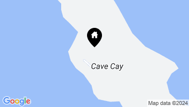 Map of Cave Cay, Exuma Cays EX