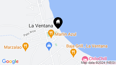 Map of Casa Cortez Beachfront, La Paz