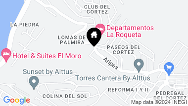 Map of Francisco Ortega, Bezy´s House Lomas de Palmira, La Paz
