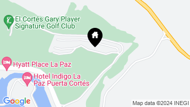 Map of 70 Isla Cerralvo, Lomas de El Cortes Golf Course, La Paz