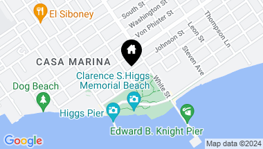 Map of 1100 Johnson Street, Key West FL, 33040