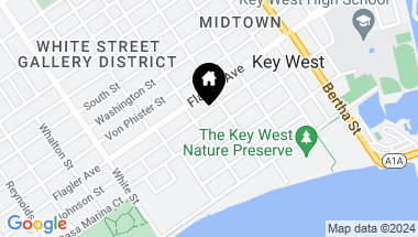 Map of 1508 Johnson Street, Key West FL, 33040