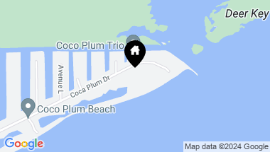 Map of 2405 Coco Plum Dr, Marathon FL, 33050
