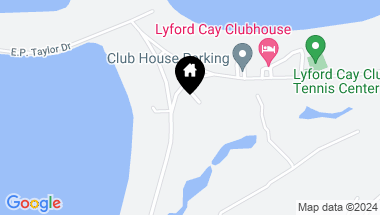 Map of LYFORD CAY GOLF COURSE HO, New Providence/Paradise Island