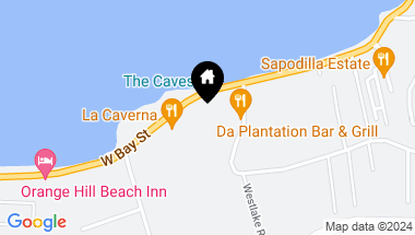 Map of CAVES HEIGHTS, New Providence/Paradise Island