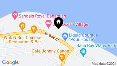 Map of ONE CABLE BEACH Unit: G10, New Providence/Paradise Island