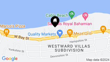 Map of WEST BAY STREET Unit: 6, New Providence/Paradise Island