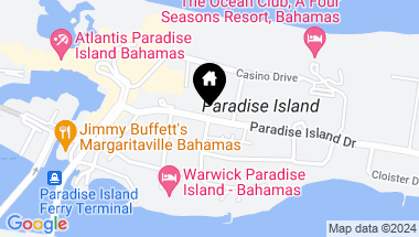 Map of Harbour House, Lyford Cay