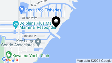 Map of 60 Ocean Front Dr, Key Largo FL, 33037
