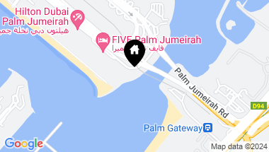 Map of AVA at Palm Jumeirah By Omniyat Palm Jumeirah, Dubai