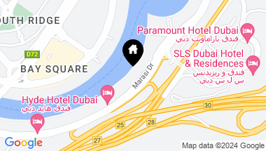 Map of The Ritz - Carlton Residences Business Bay, Dubai