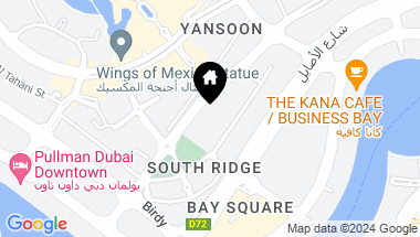 Map of Baccarat Hotel and Residences Downtown Dubai, Dubai