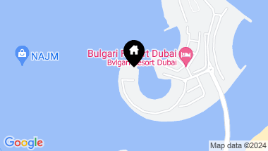 Map of Bulgari Lighthouse Jumeirah, Dubai