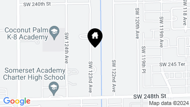 Map of 24401 SW 123rd Ave, Miami FL, 33032