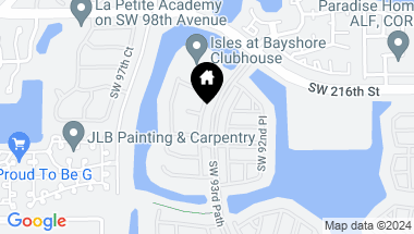Map of 22001 SW 94th Ave, Cutler Bay FL, 33190