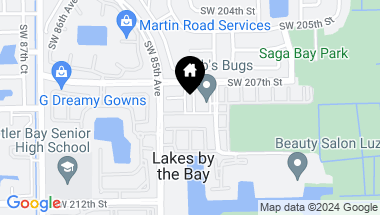 Map of 20808 SW 83rd Ave, Cutler Bay FL, 33189