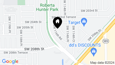 Map of 20531 SW 116th Rd, Miami FL, 33189