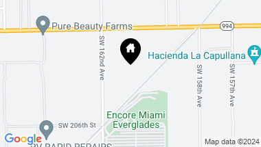 Map of 20551 SW 162nd Ave, Miami FL, 33187