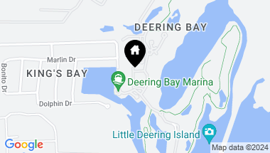 Map of 13624 Deering Bay Dr, Coral Gables FL, 33158