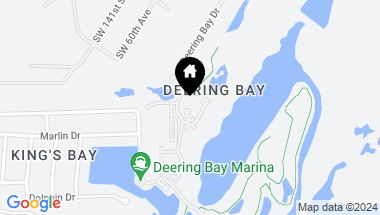 Map of 13621 Deering Bay Dr Unit: PH1202, Coral Gables FL, 33158