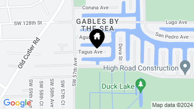 Map of 1460 Tagus Ave, Coral Gables FL, 33156