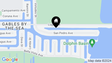 Map of 1071 San Pedro Ave, Coral Gables FL, 33156