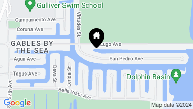 Map of 1135 San Pedro Ave, Coral Gables FL, 33156