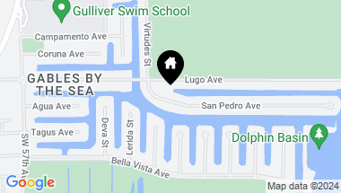 Map of 1145 San Pedro Ave, Coral Gables FL, 33156