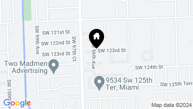 Map of 9562 SW 123, Miami FL, 33176