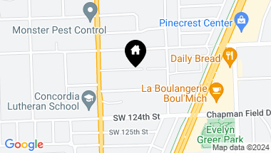 Map of 8528 SW 121 Street, Miami FL, 33156