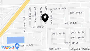 Map of 11540 SW 107th Ave, Miami FL, 33176