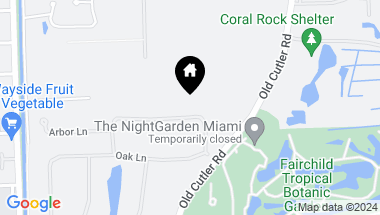 Map of 5225 Fairchild Way, Coral Gables FL, 33156