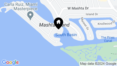 Map of 460 N Mashta Dr, Key Biscayne FL, 33149