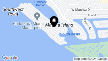 Map of 500 S Mashta Dr, Key Biscayne FL, 33149