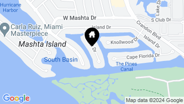 Map of 1020 Mariner Dr, Key Biscayne FL, 33149