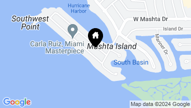 Map of 531 S Mashta Dr, Key Biscayne FL, 33149