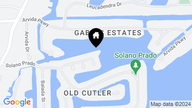 Map of 555 Reinante Ave, Coral Gables FL, 33156