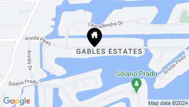 Map of 550 Arvida Pkwy, Coral Gables FL, 33156