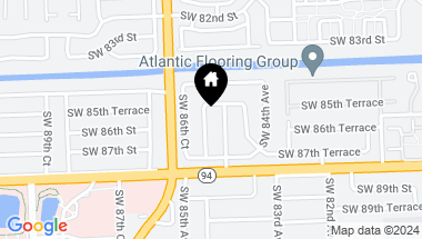 Map of 8521 SW 86th Ave, Miami FL, 33143