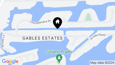 Map of 365 Arvida Pkwy, Coral Gables FL, 33156