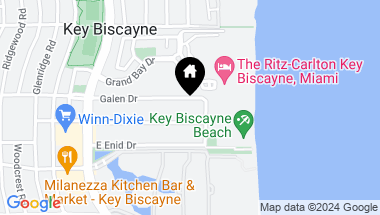 Map of 550 Ocean Dr # 5C, Key Biscayne FL, 33149