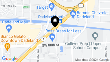 Map of 8545 S Dixie Hwy, Pinecrest FL, 33143