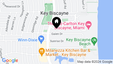 Map of 201 Galen Dr # 110, Key Biscayne FL, 33149