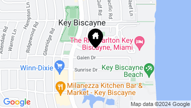 Map of 251 Galen Dr # 206E, Key Biscayne FL, 33149